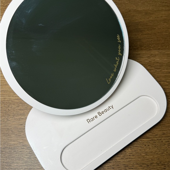 Rare Beauty White and Gold Vanity Mirror - Picture 2 of 3